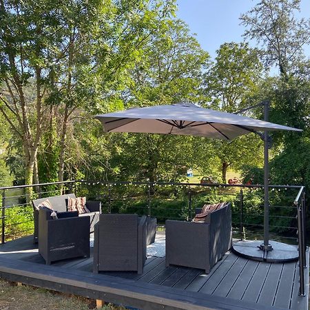 Private Riverside Villa With Breathtaking Views Axat Екстериор снимка